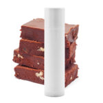 chocolate flavored lip balm with custom logo