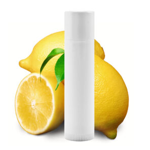 custom logo promotional lip balm lemon flavor